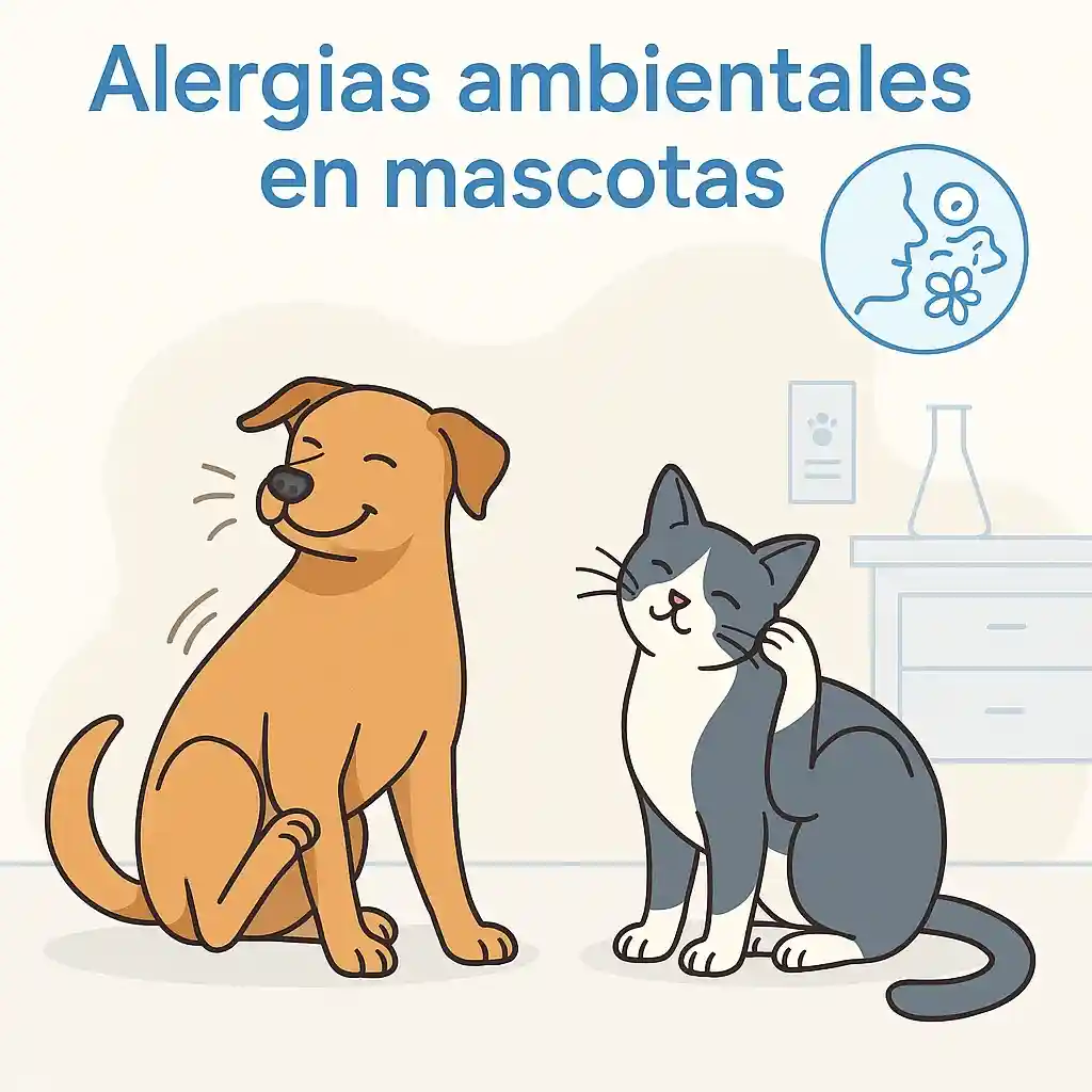 perro y gato rascandose